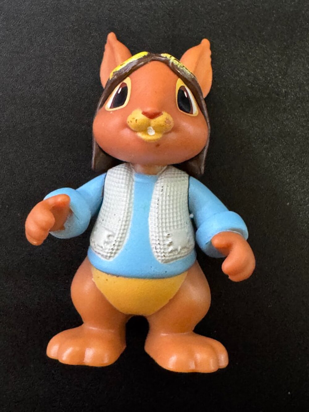 Peter Rabbit x Nickelodeon Nick Jr Poseable Squirrel Nutkin Figurine, Circa 2014